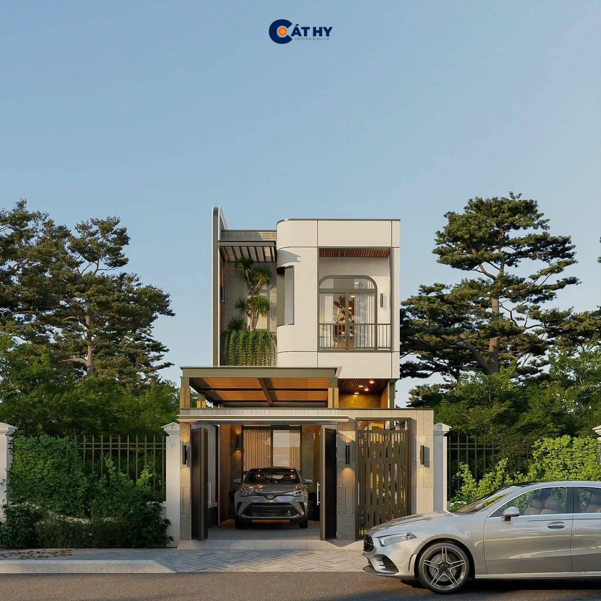 Mẫu nhà trệt lầu - 6x18m