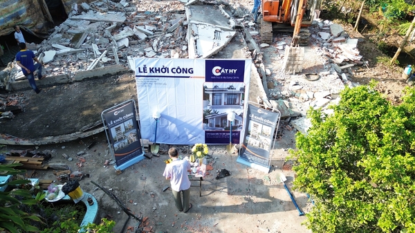 Khởi Công Dự Án Nhà Sân Vườn H's House Tại Bến Tre